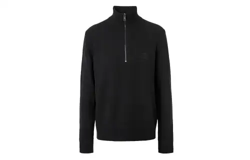 Burberry Embroidered Logo Cashmere Jumper