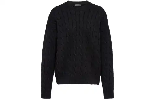 【Previous Season】cable-knit cashmere jumper