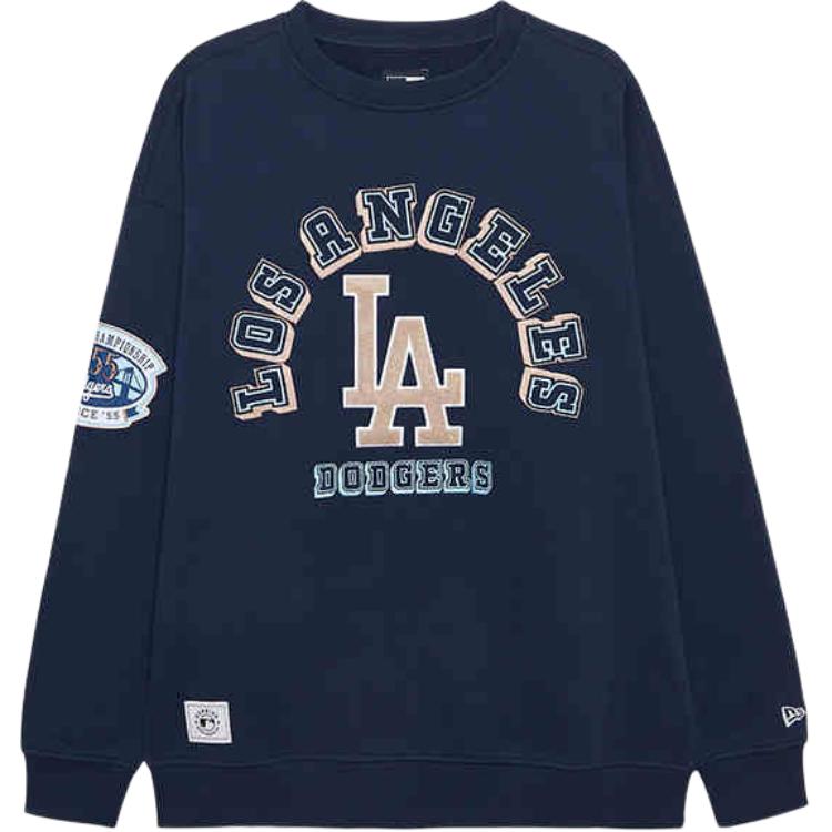 Свитшот New Era FW24 MLB logo (темно-синий)