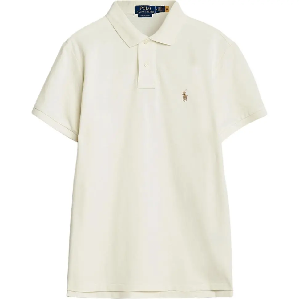 Polo Ralph Lauren Polo Shirt Custom Men's Cream
