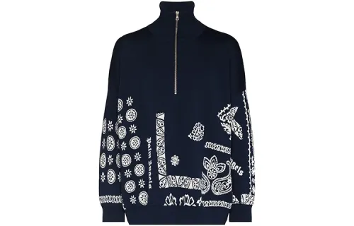 PALM ANGELS Paisley intarsia Jumper