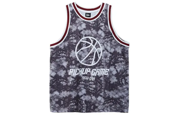 New Era Tank Tops Unisex Gray Crew Neck Moderate Straight Fit