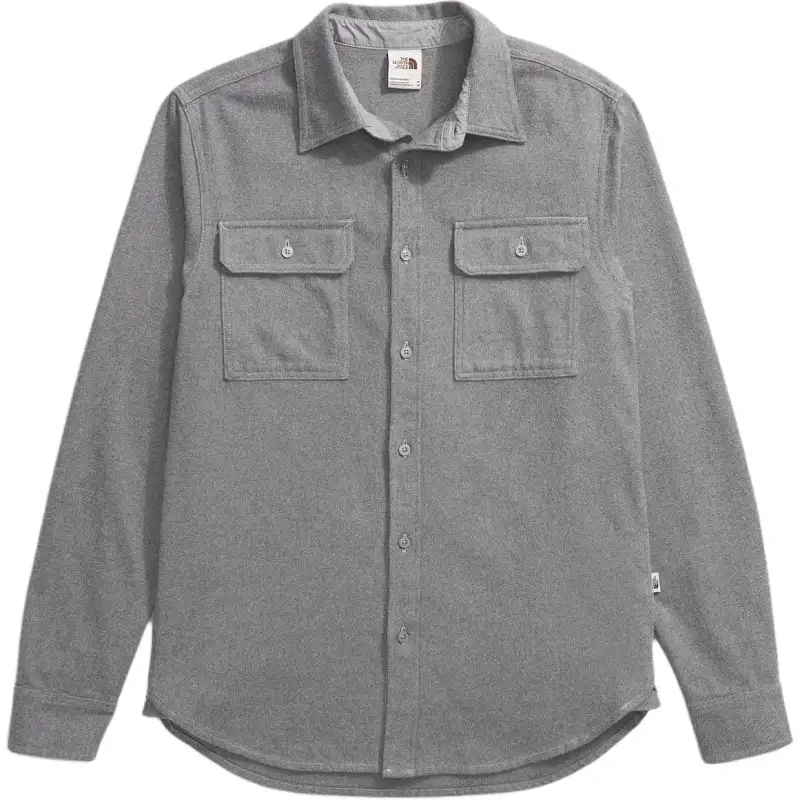 THE NORTH FACE Arroyo Flannel Shirt Men's Medium Gray Mixed Color
