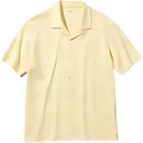 UNIQLO Polo Shirt Men's Apricot Yellow