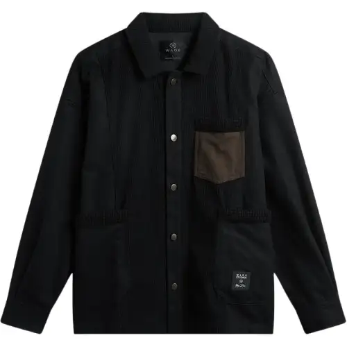Li Ning Shirts Men's Black Lapel Moderate Other