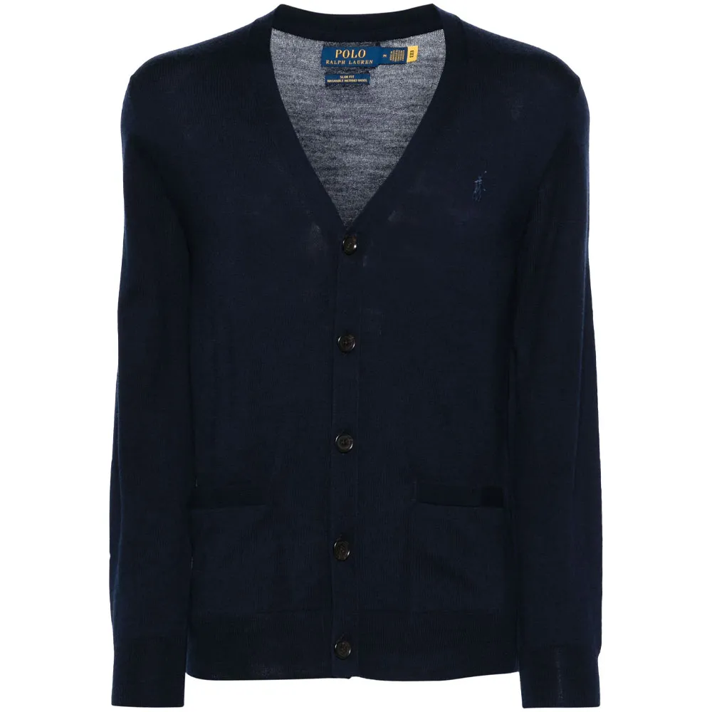 Polo Ralph Lauren SS24 Sweater Slim Fit Men's Blue