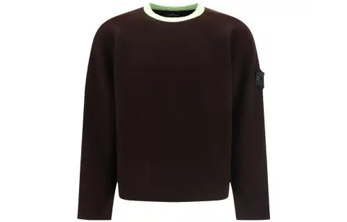 STONE ISLAND FW22 Sweater Men's Red Brown
