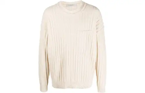 Golden Goose SS23 Sweater Men's Light Beige