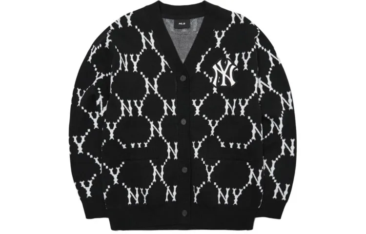 MLB Monogram Casual Style Unisex Street Style Logo Cardigans