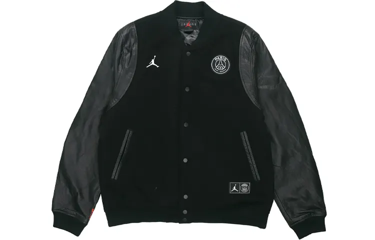 Jordan JordanxPSG Jacket Men's Black
