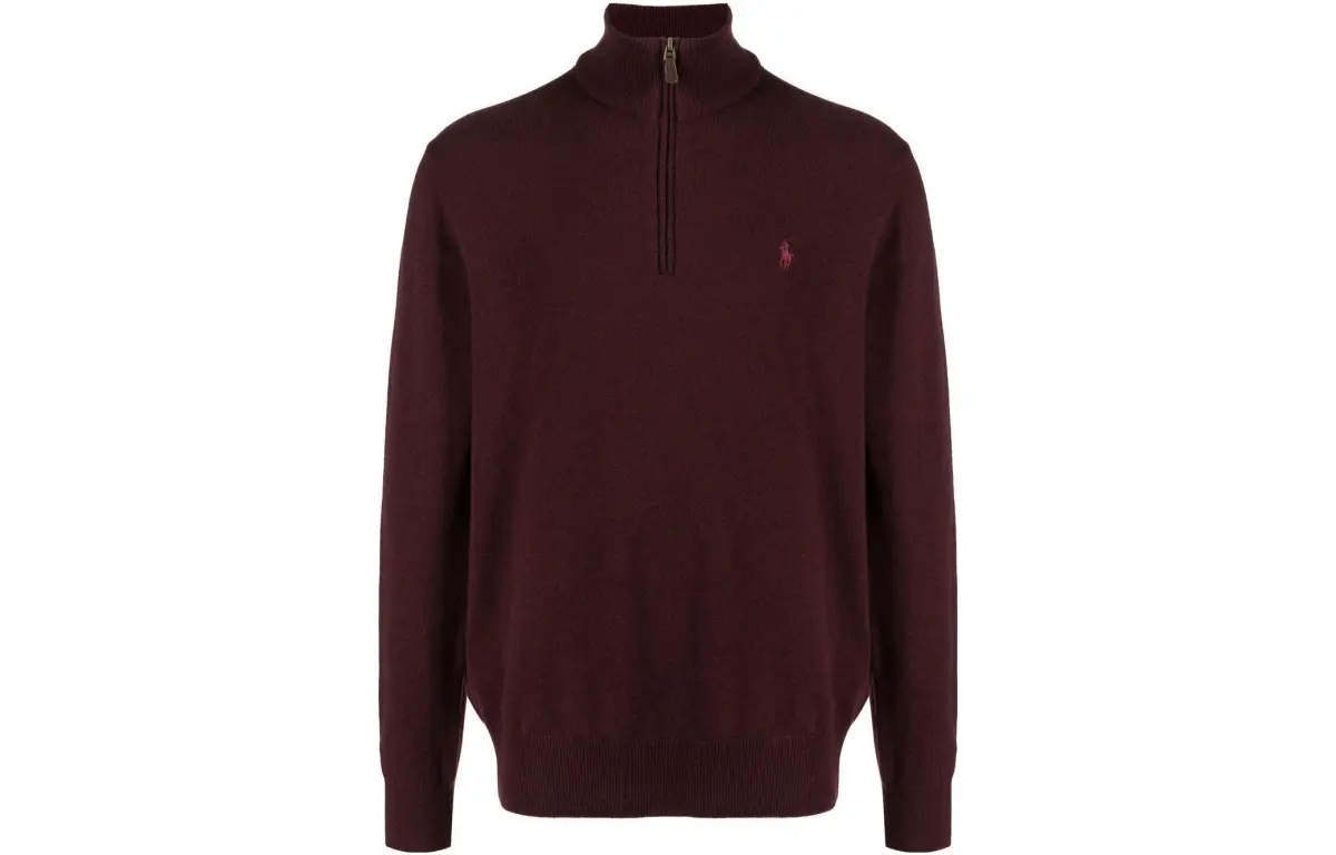 Polo Ralph Lauren FW22 Sweater Standard Men's Classic Burgundy