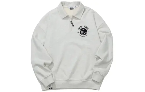 Reebok x Nautica Sweatshirt Unisex Light Heather Gray