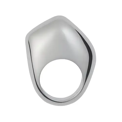 Bottega Veneta Sterling Silver Rings Women's Silver