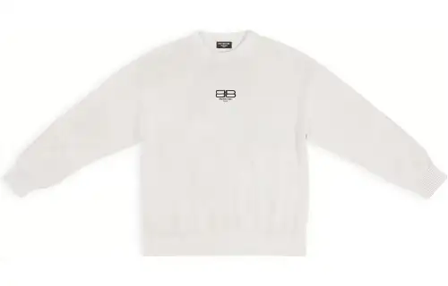 Balenciaga Bb Paris Icon Large Fit Sweater