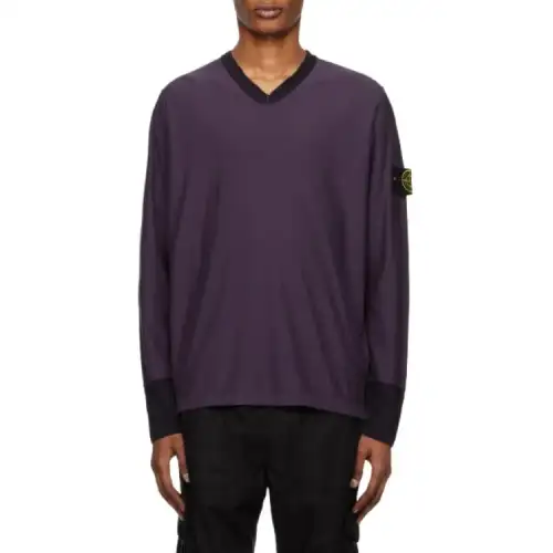 STONE ISLAND Sweatshirt Men's Purple