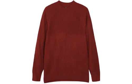 UNIQLO Sweaters Men's Red Half Turtleneck Moderate Base Layer