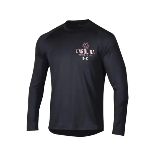 Under Armour TechCollegiate T Shirt Men's Black