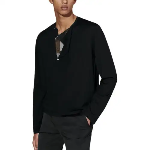 HERMES SS24 Sweater Men's Black