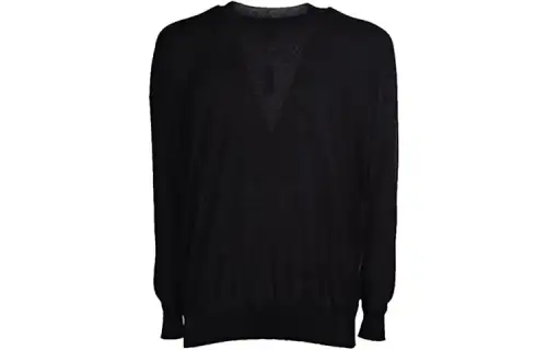 LOEWE Sweaters Men's Black Crew Neck Moderate