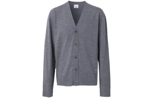 Burberry SS23 Sweater Men's Gray