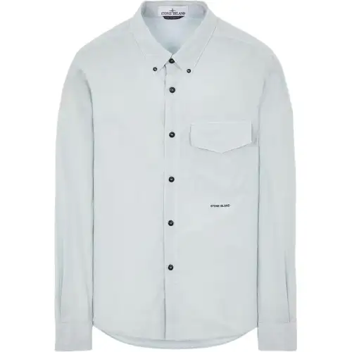 STONE ISLAND Shirt Men's Light Blue