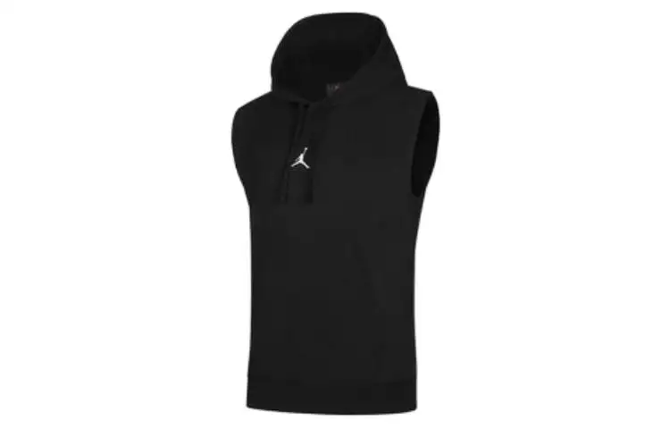 Jordan Tank Tops Men's Black Moderate Straight Fit
