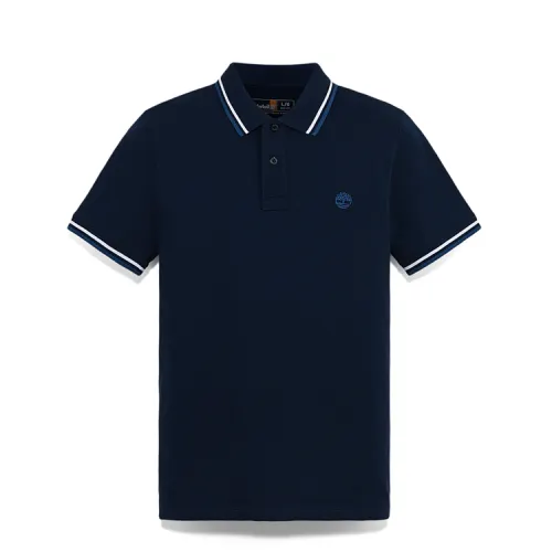Timberland Polo Shirt Men's Navy Blue