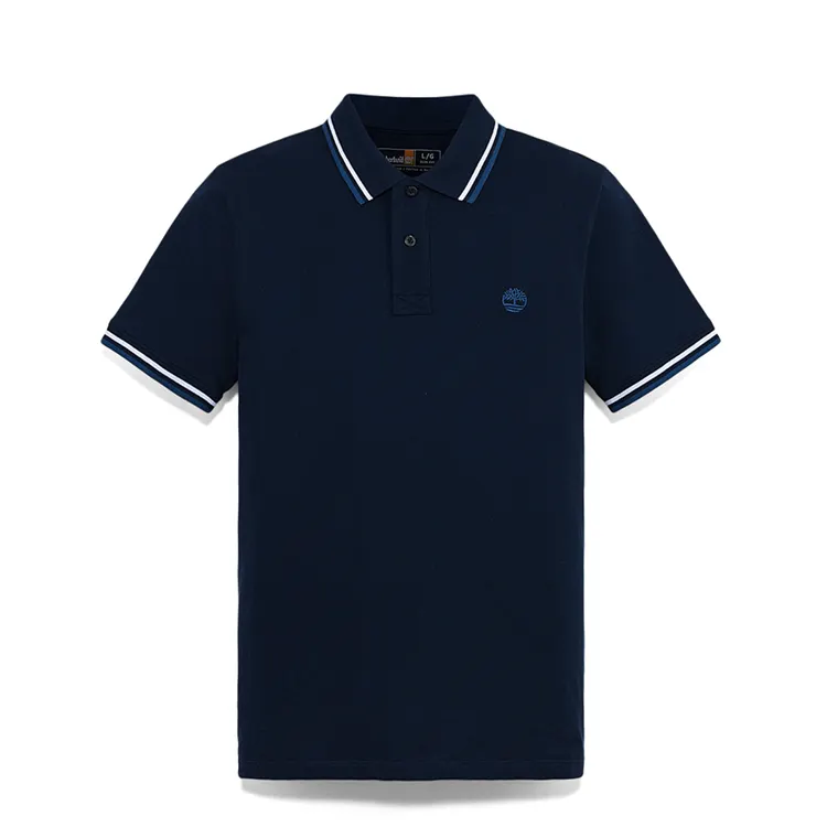 Timberland Polo Shirt Men's Navy Blue
