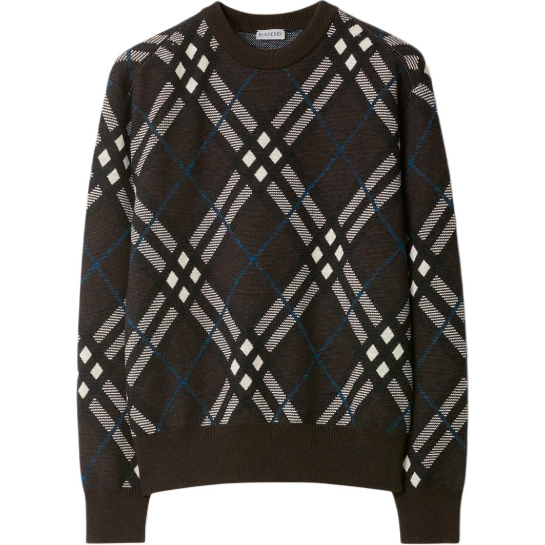 Мужской свитер Burberry 80934991 (коричневый)