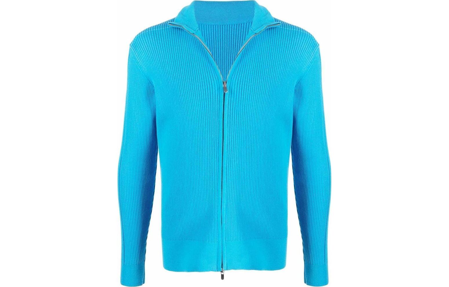 Jacquemus Le Gilet Frescu Zip Up Ribbed Sweater