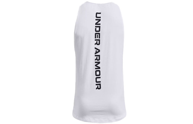 Мужская майка Under Armour Baseline Cotton (белая)