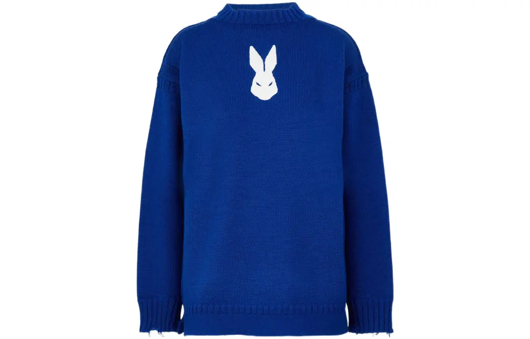 Maison Margiela SS22 Sweater Unisex Blue