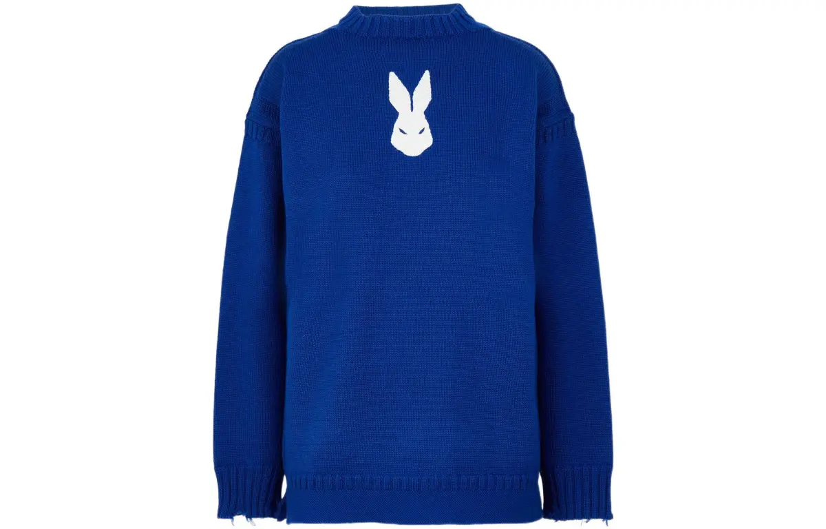 Maison Margiela SS22 Sweater Unisex Blue