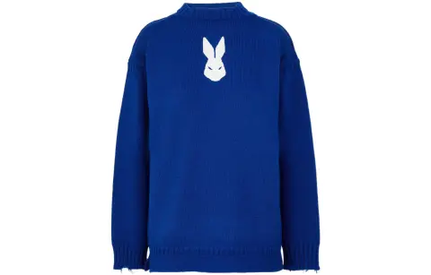 Maison Margiela SS22 Sweater Unisex Blue