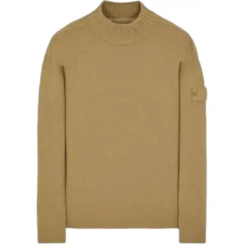 STONE ISLAND High neck Patch pocket Sweater