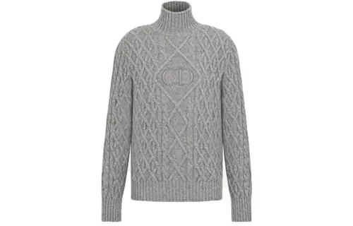 DIOR SS22 Cashmere Sweater Men's Gray