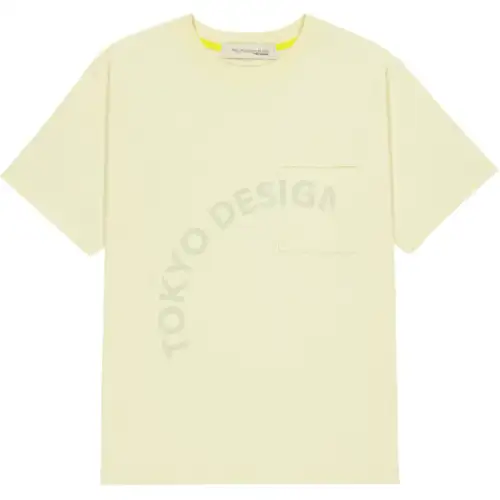 New Balance TOKYO DESIGN STUDIOUNI SSENTIALS T Shirt Unisex Yellow
