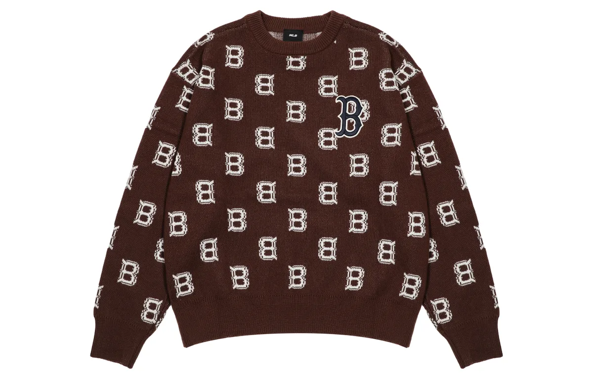 MLB FW22 Sweater Unisex Dark Brown