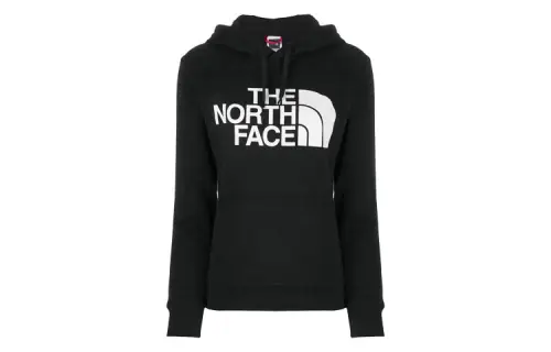 The North Face logo-print drawstring hoodie