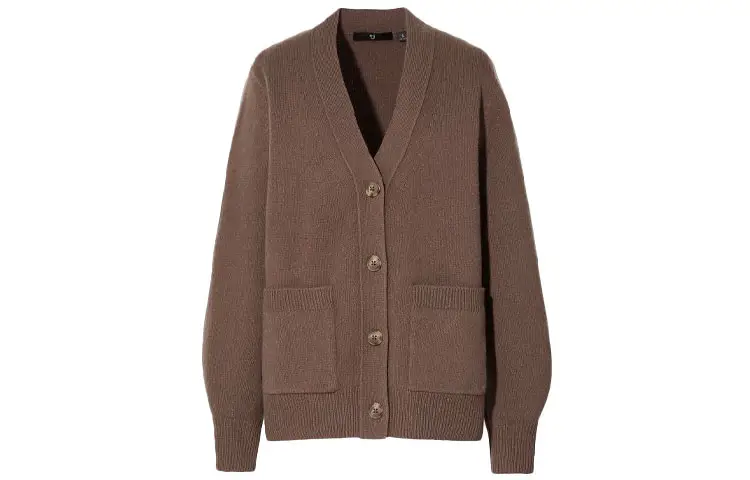 UNIQLO x Jil Sander +j Jil Sander Cashmere Sweater Men's Coffee