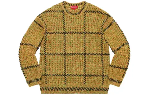 Supreme Quilt Stitch Sweater