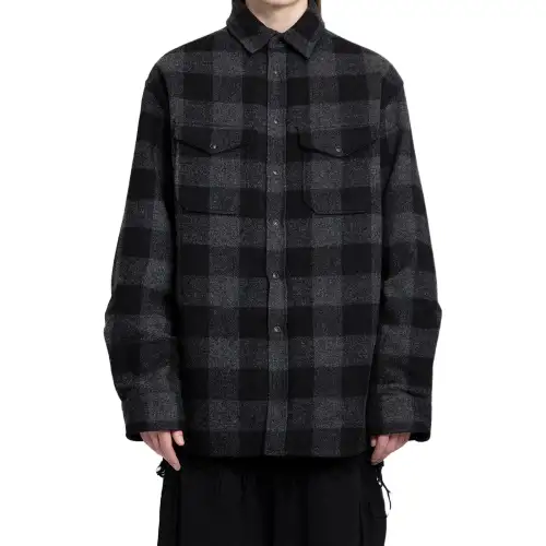 Vetements Check Wool Shirt
