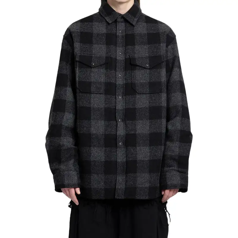 Vetements Check Wool Shirt