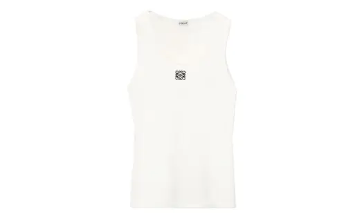 LOEWE Anagram Cotton Tank Top