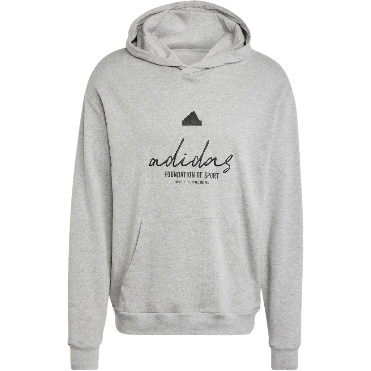 Adidas BRAND LOVE Sweatshirt Men's Medium Heather Gray
