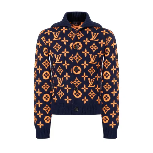 LOUIS VUITTON SS23 Sweater Men's Dark Blue