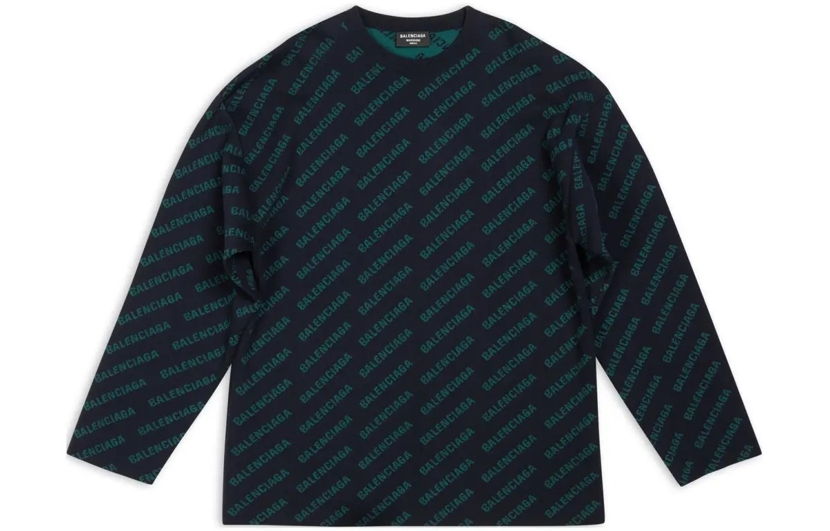 Balenciaga FW22 Sweater Men's Dark Blue