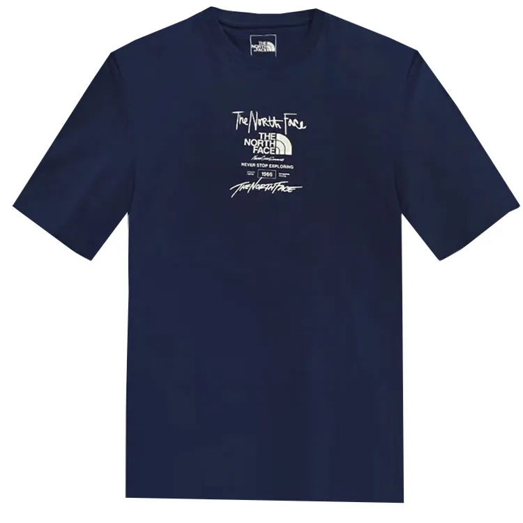 THE NORTH FACE Urban Exploration T Shirt Men's Navy Blue