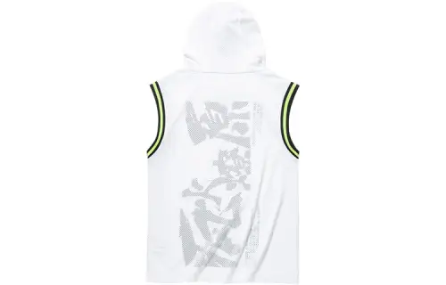 ANTA Basketball Collection Tank Tops Men's White Moderate Straight Fit