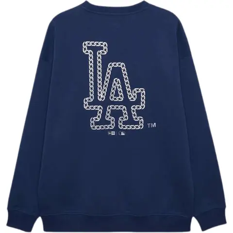 New Era FW24 American Sweatshirt Unisex Navy Blue